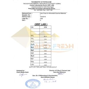 Silica Sand For Foundries